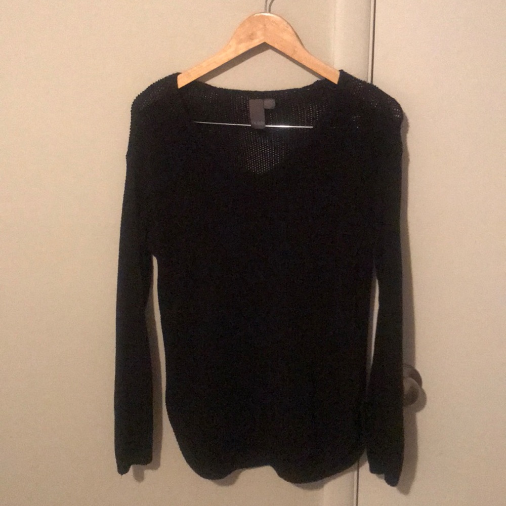 Black sweater